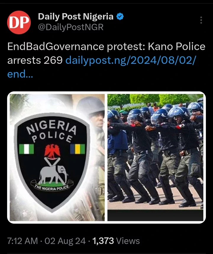 Today's Headlines: Nigeria's Dollar Bonds Falls As Protests Turn Deadly, Kano Police Arrests 269