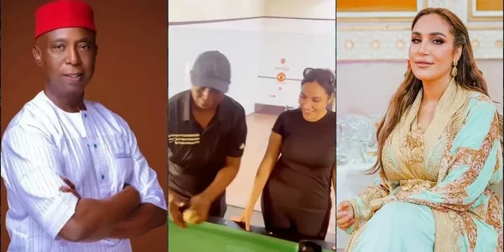 Ned Nwoko Spends Quality Time with Wife, Laila Charani Amid Rumored Marital Crisis [Video]