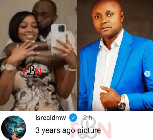 Israel DMW seemingly confirms authenticity of Davido's photo with alleged US side chic