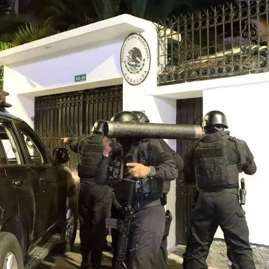 'Outrage against international law'- Mexico breaks diplomatic ties with Ecuador after police raid embassy to arrest former Vice president