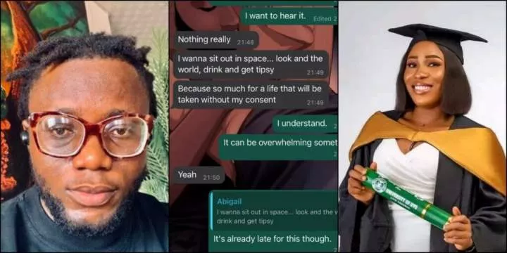Man shares encounter with deceased makeup artist, leaks their last chat