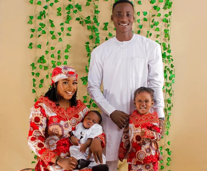 Before and after photos of Nigerian couple as students to parents go viral