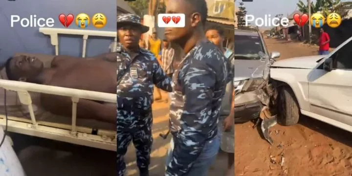 Man cries out as police allegedly damage his ₦27m car less than 24 hours after purchase