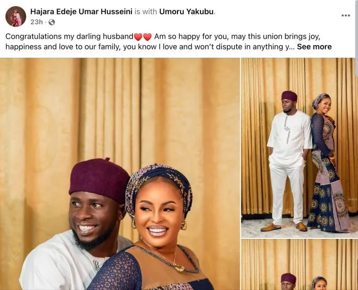 Woman congratulates husband for marrying second wife