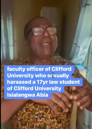 Clifford University lecturer accused of sexually assaulting 17-year-old law student