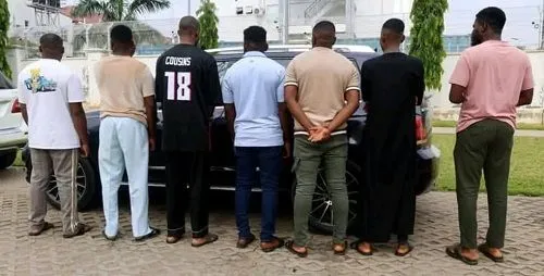 EFCC Arrests Seven Suspected Internet Fraudsters in Abuja EFCC Arrests Seven Suspected Internet Fraudsters in Abuja