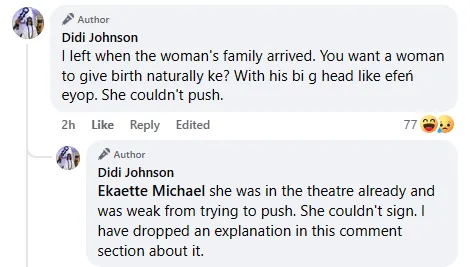 Drama as man refuses to sign consent form for his wife to undergo C-section