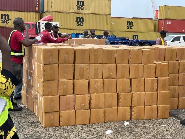 NDLEA Intercepts N6.5bn Opioids In Lagos, Rivers Ports, Arrests Two British Nationals (Photos)
