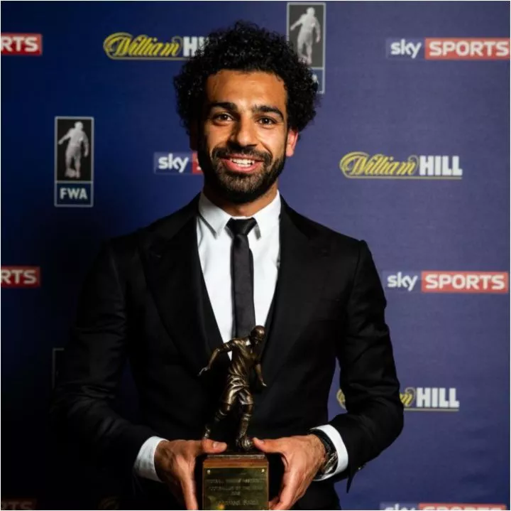 Salah named FWA Footballer of the Year Salah named FWA Footballer of the Year