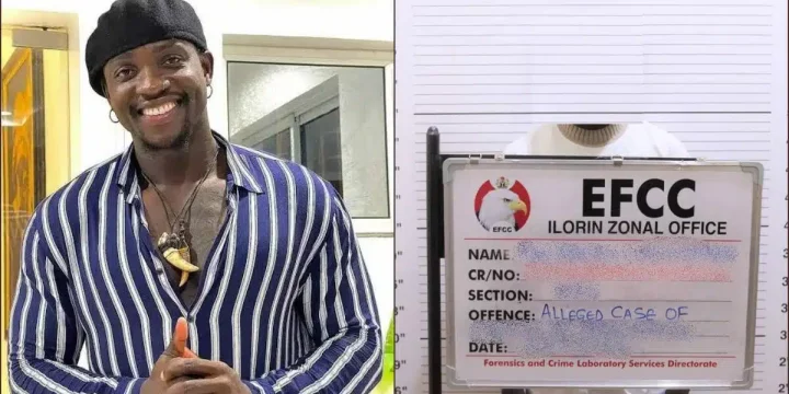 Verydarkman warns EFCC against releasing 'money laundering' mugshot Verydarkman warns EFCC against releasing 'money laundering' mugshot