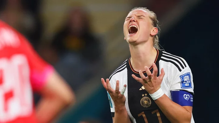 THE SHOCK OF THE TOURNAMENT: Germany crash out of the Women's World Cup group stages for the first time ever after failure to beat South Korea