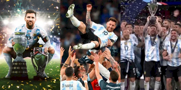 Photo Story: Messi named Man of the Match as Argentina win the 2022 Finalissima