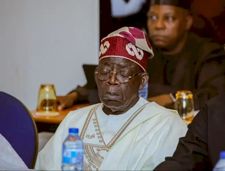 Sowore shares photos of Tinubu allegedly sleeping in a meeting they attended