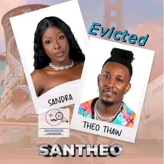 #BBTitans: Sandra and Theo Traw evicted