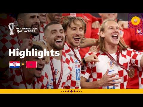 Croatia 2  -  1 Morocco (Dec-17-2022) World Cup 2022 Highlights