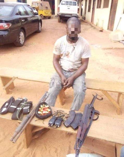 Police arrest four criminal suspects, recover AK-47 rifle, firearms and ammunition in Enugu 
