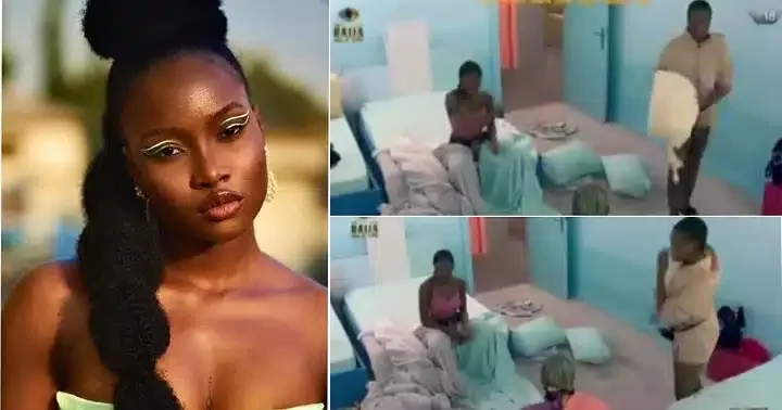 Video shows Illebaye's epic reaction after bumping into Doyin and Kim Oprah talking about her