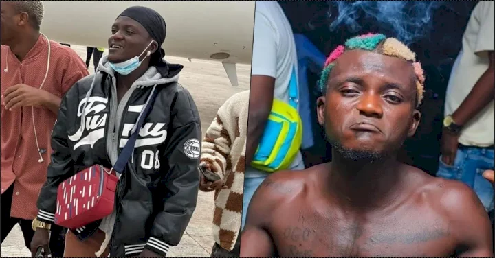 "So you fit calm talk like this" - Reactions as Portable pleads following N5M demand from Police over death of bike man (Video)