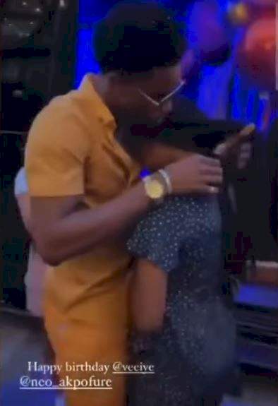 Check out how Neo spoiled his lover, Vee on her 25th birthday (Video)