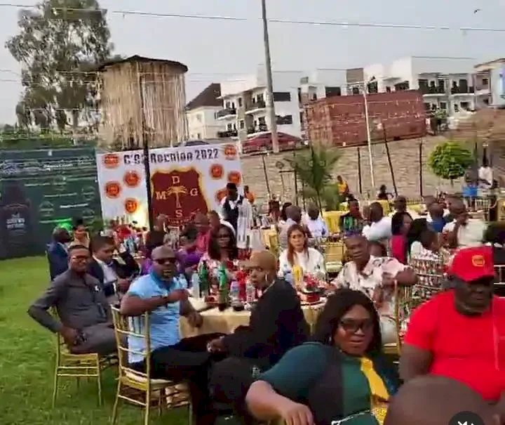 Obi Cubana reunites with old classmates after 30 years; donates N2m each to 20 of them (Video)