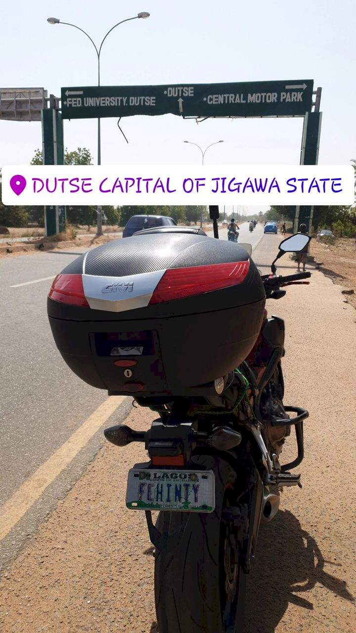 Lady travels across 22 states in Nigeria on bike in seven days