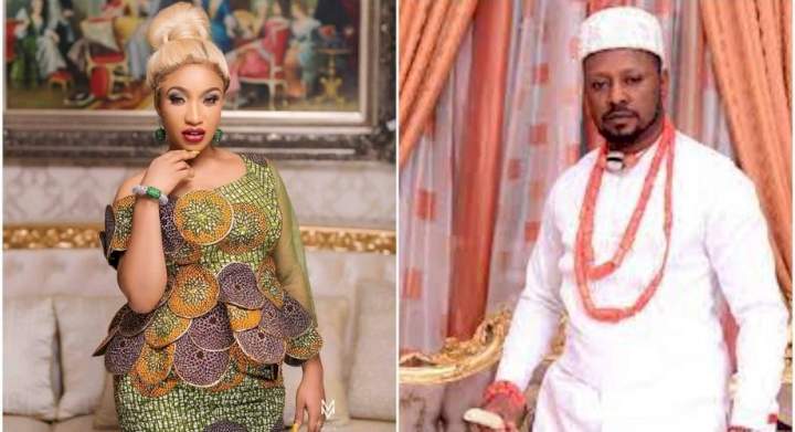 Tonto Dikeh reacts as ex-lover, Kpokpogri accuses her of cheating