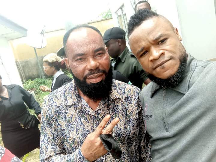 Friends celebrate as court grants bail to Nollywood actor Moses Armstrong after being detained for allegedly raping minor 