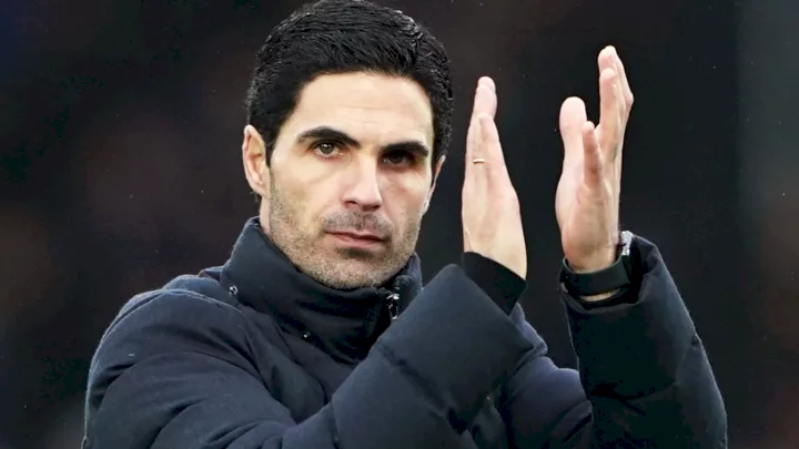 EPL: Your mentality is changing every day - Arteta singles out Arsenal star after latest win
