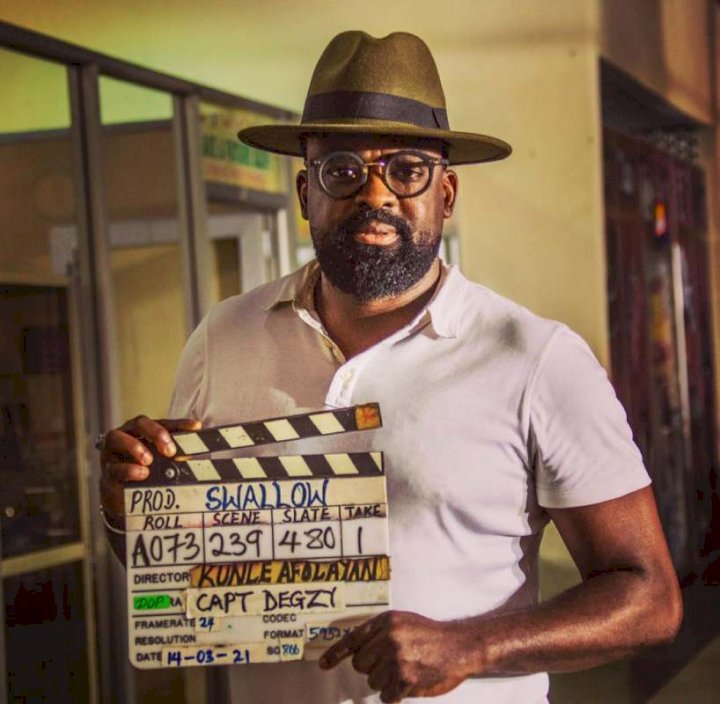 Vee reacts after fan pleads to filmmaker, Kunle Afolayan to consider her for a movie role