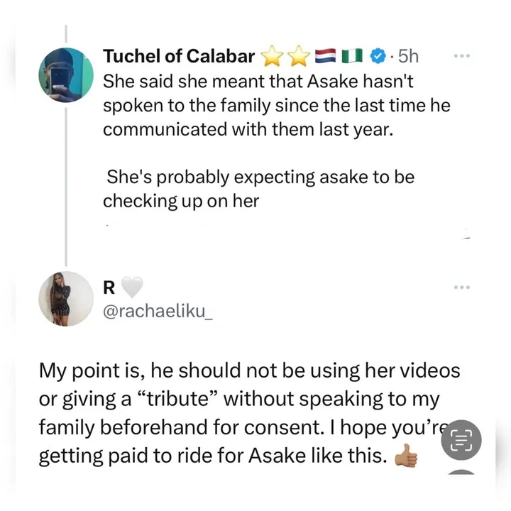 Sister of lady who died at Asake's London concert criticizes him for using her image without their family's consent.