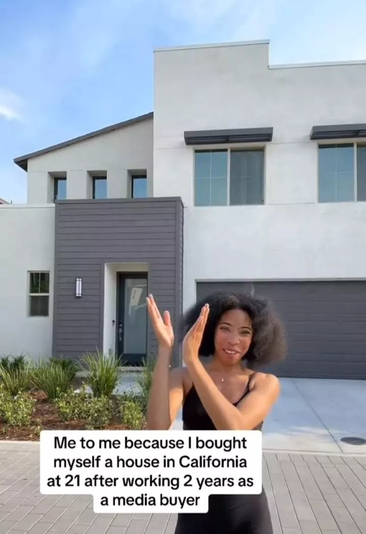 'This job is lucrative' - 21-year-old lady who has been working for only 2 years acquires mansion (Video)