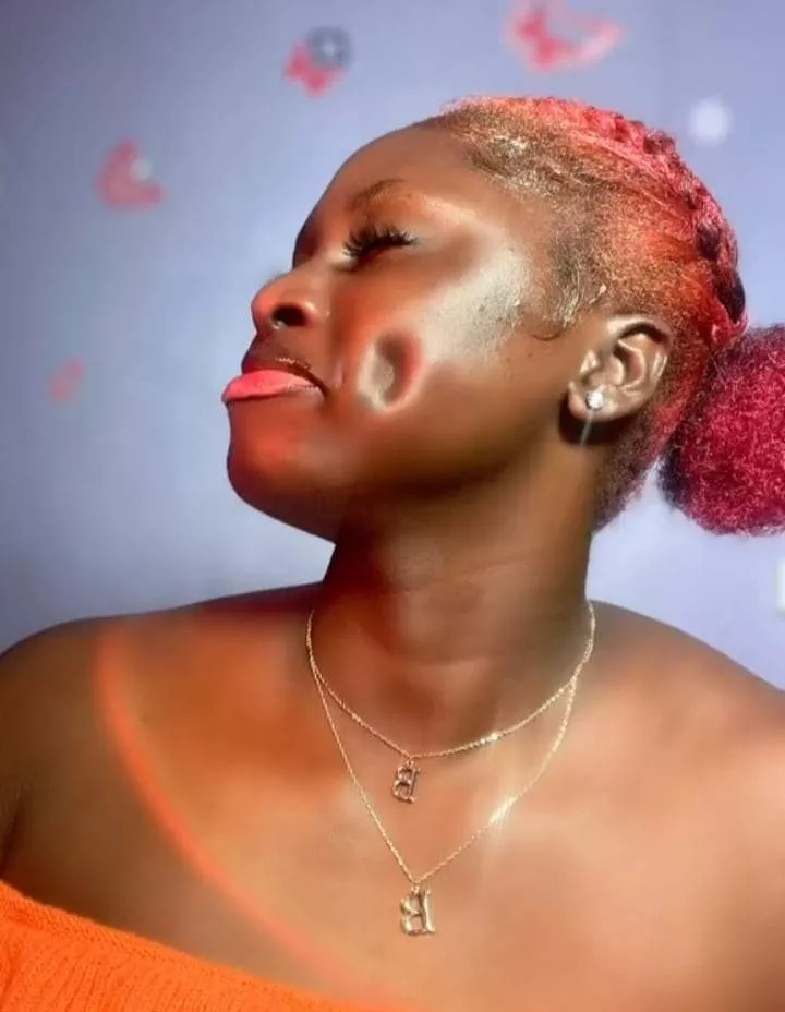 'It is not fake' - Nigerian lady breaks internet after sharing photos of her deep facial dimples