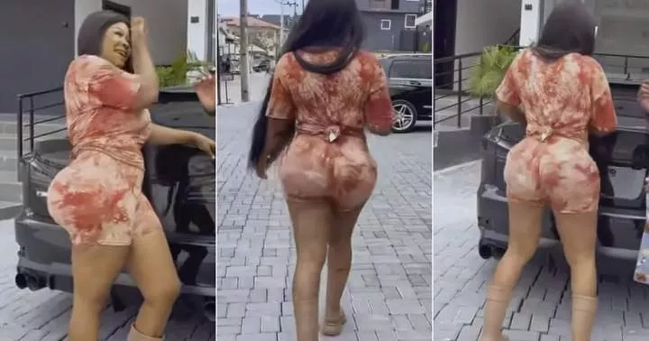 Why I spent N6.5 million to do nyansh - Lekki girl flaunts newly acquired curve, opens up (Video)