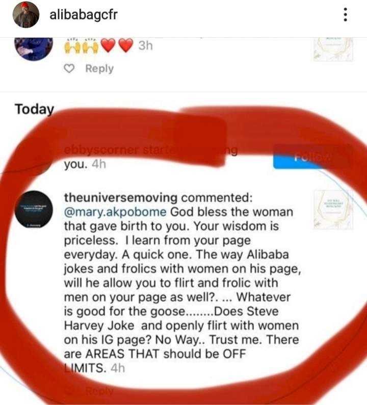Alibaba drags woman who reported him to his wife that he's 'openly flirting' with other women on Instagram