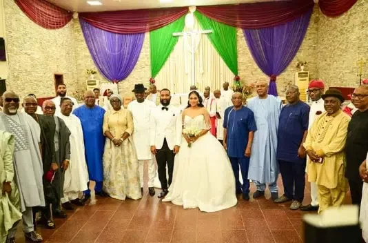 Ike Ekweremadu's eldest son weds in Abuja amidst parents' absence