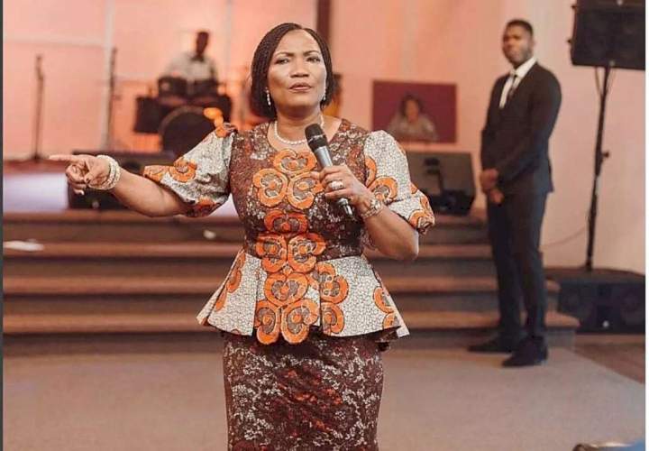 'Stop celebrating your husband's failure, there's no perfect man' - Pastor Funke Adejumo to married women (Video)