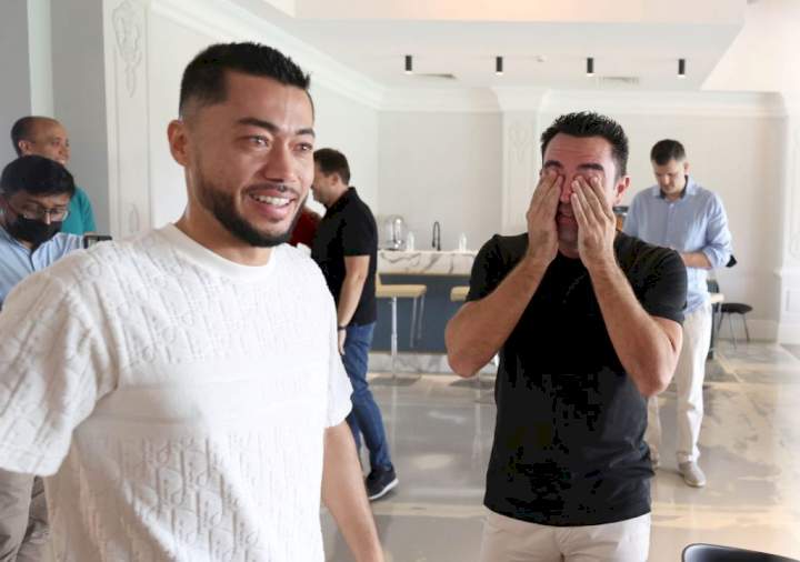 LaLiga: Xavi in tears as he leaves Al Sadd for Barcelona