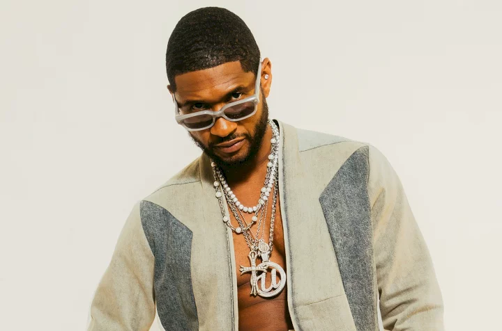 Moment Usher brought out Oxlade on stage to perform 'Ku lo sa' (Video)