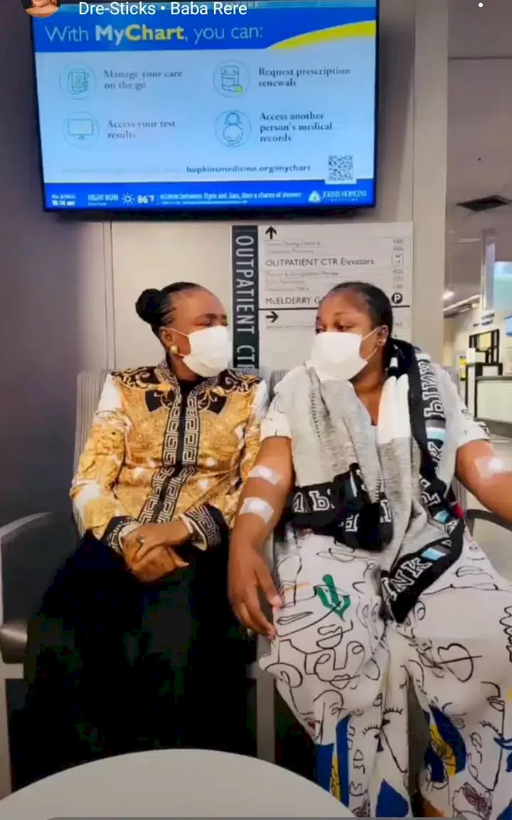 Kemi Afolabi begins lupus treatment at US hospital (Photos)