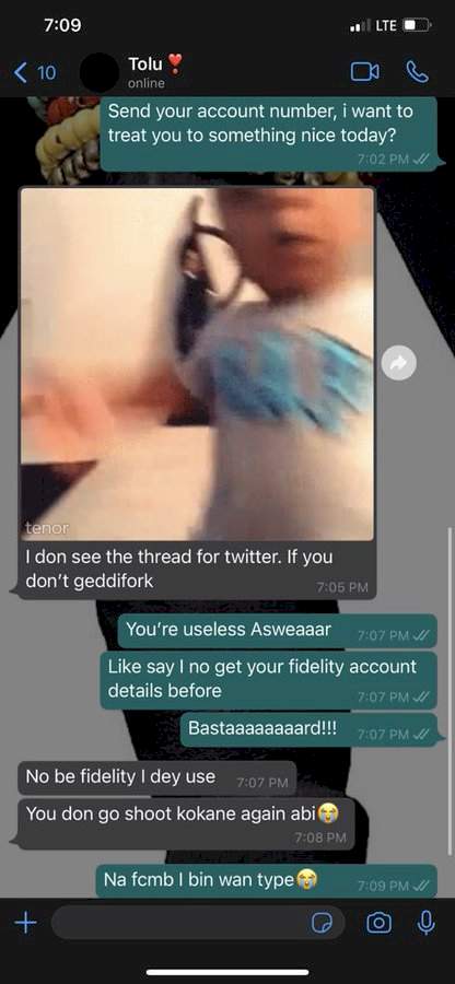 Ladies play a game of asking their boyfriend for account number; the reactions are hilariously surprising (Screenshots)