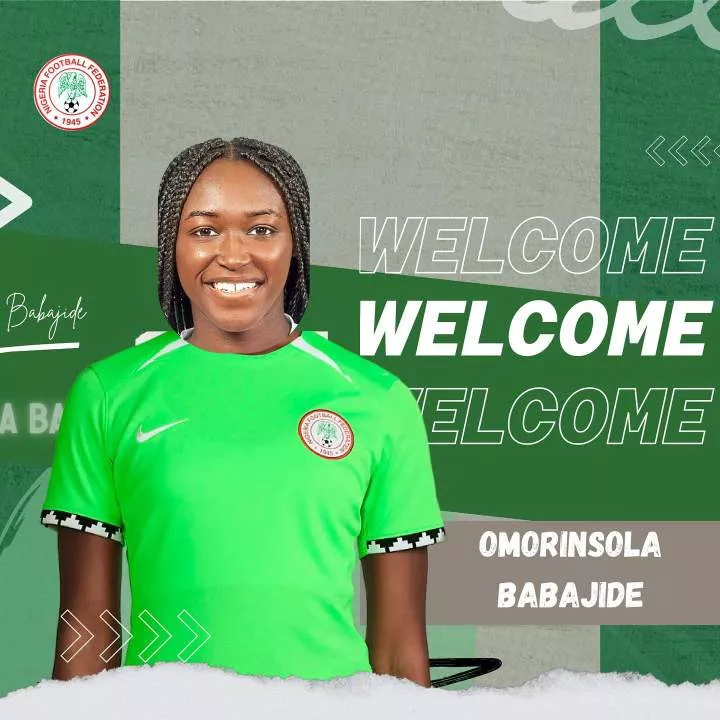 Rinsola Babajide is now expected to make her debut for the Super Falcons against Ethiopia. Instagram/Rinsola Babajide