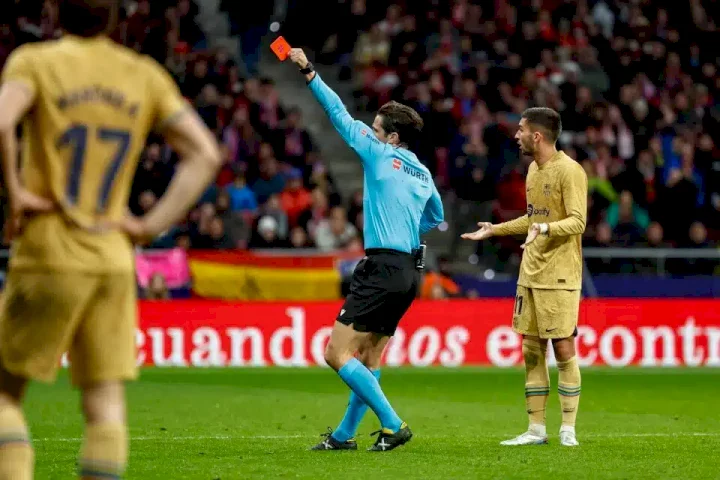 Torres and Savic shown red cards following an on-pitch 'WWE audition'