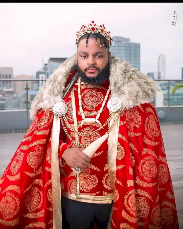 Whitemoney beams majestically as he bags chieftaincy title (Video)