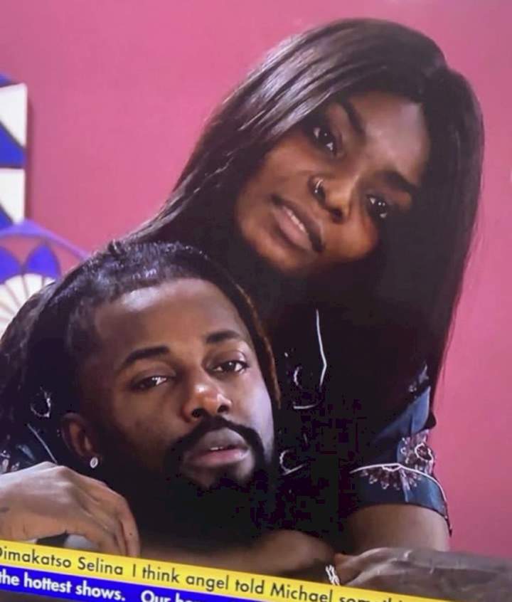 BBNaija: Michael and Peace's photo leaves netizens in awe over striking semblance with that of Adekunle Gold and Simi