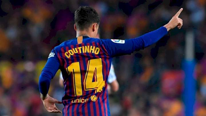 EPL: Coutinho officially leaves Barcelona on permanent deal