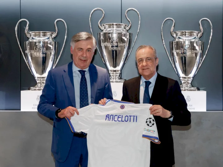 Carlo Ancelotti insists Gareth Bale and Eden Hazard have big Real Madrid futures as he returns as manager