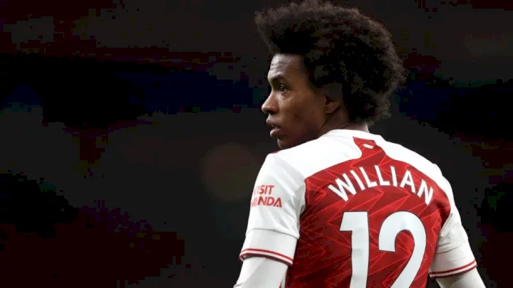EPL: I'm sorry - Willian begs Arsenal fans as he departs for Brazil