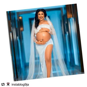 How God kept my baby alive in my womb for 8hrs after I almost d#ed on the way to the hospital - Actress Amarachi Igidimbah