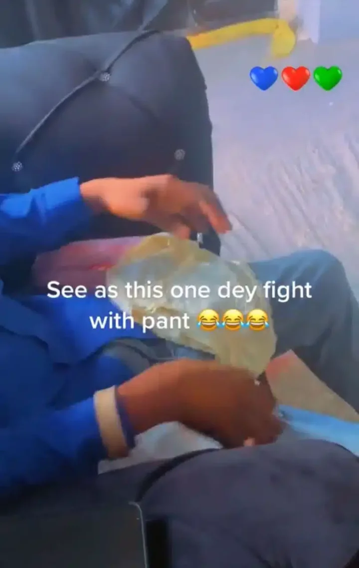 Outrage as man shows off skill at fixing menstrual pad for his girlfriend (Video)