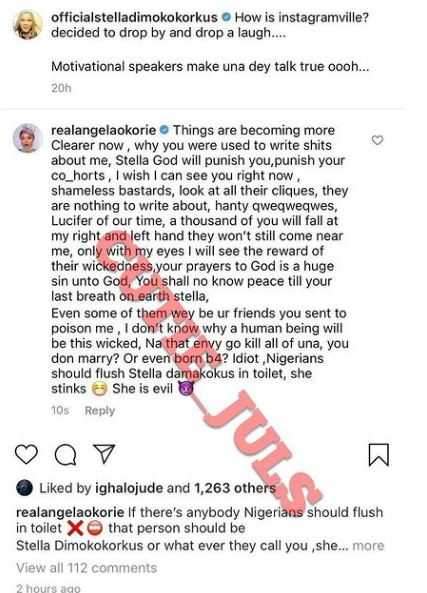 Nigerians should flush this thing in the toilet - Angela Okorie drags blogger, SDK to shreds, claims she made an attempt on her life